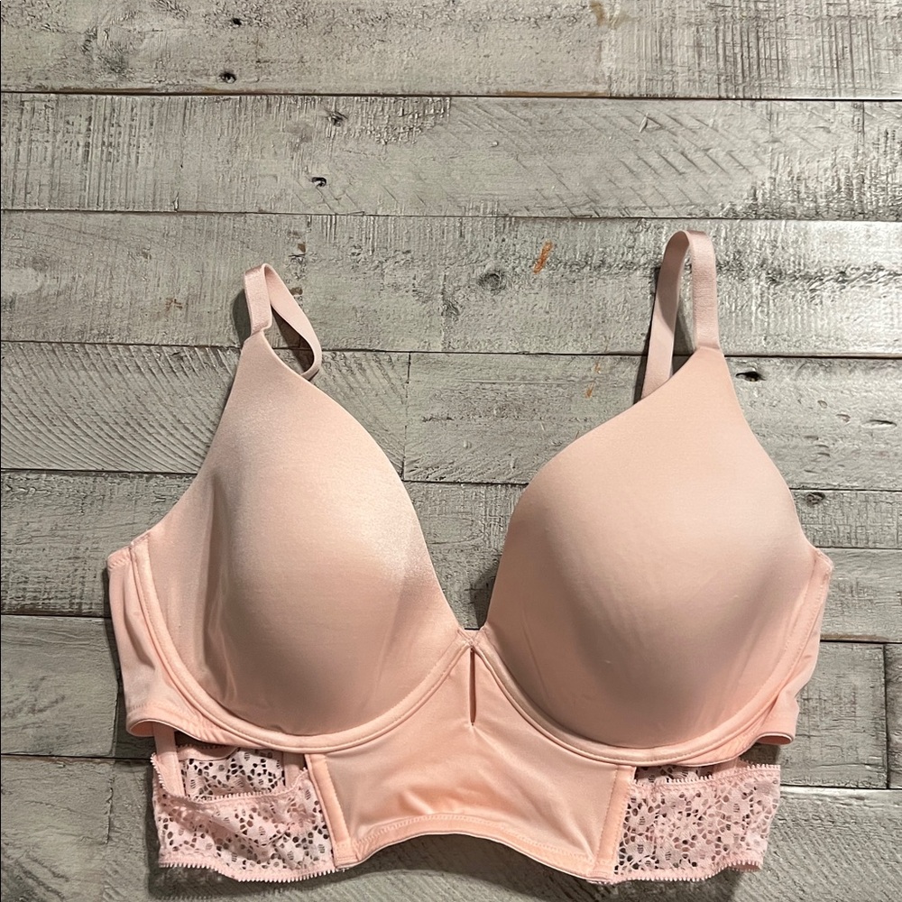 Victoria's Secret Blush Pink Lace Bra